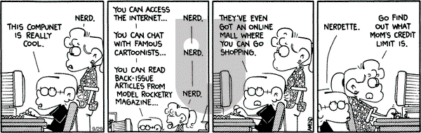 FoxTrot on Thursday September 29, 1994 Comic Strip