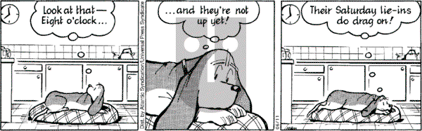 Fred Basset on Saturday June 11, 2005 Comic Strip