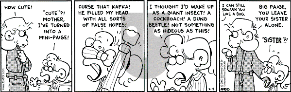 FoxTrot on Friday February 18, 2000 Comic Strip