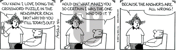 The Born Loser on Friday September 21, 2007 Comic Strip