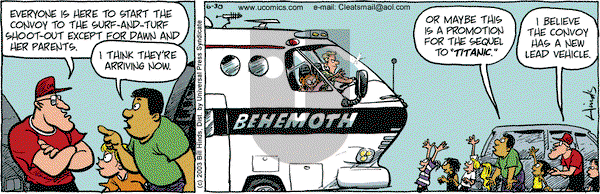 Cleats on Monday June 30, 2003 Comic Strip