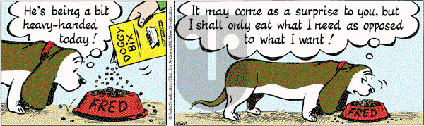 Fred Basset - Thursday April 20, 2023 Comic Strip
