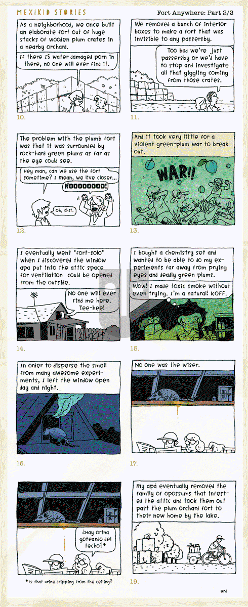 Mexikid Stories on Friday February 17, 2023 Comic Strip