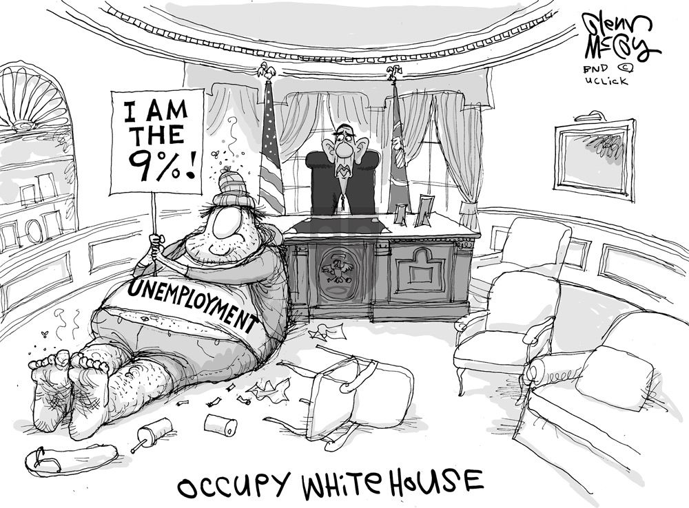 Glenn McCoy on Tuesday November 8, 2011 Comic Strip