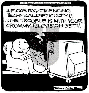 Ziggy on Monday December 16, 1991 Comic Strip