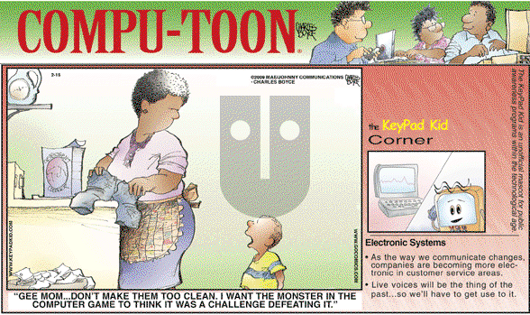 Compu-toon on Sunday February 15, 2009 Comic Strip