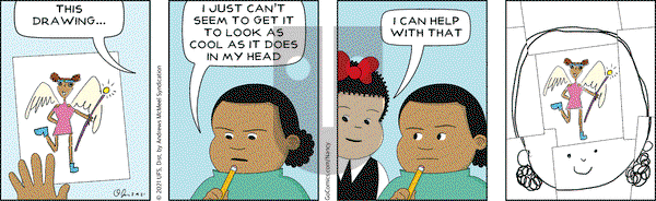 Nancy on Thursday February 4, 2021 Comic Strip