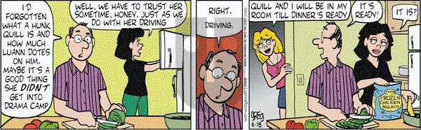 Luann on Tuesday June 18, 2013 Comic Strip