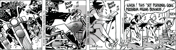 Rose is Rose on Saturday August 12, 2000 Comic Strip
