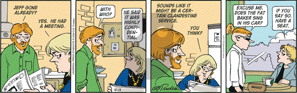 Doonesbury on Monday April 13, 2009 Comic Strip
