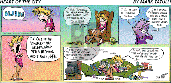 Heart of the City on Sunday July 18, 2010 Comic Strip