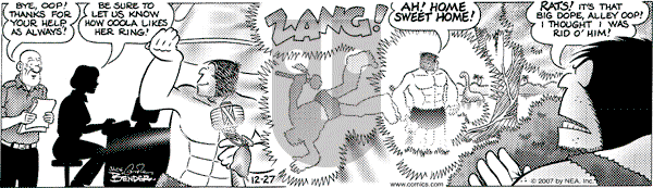 Alley Oop on Thursday December 27, 2007 Comic Strip
