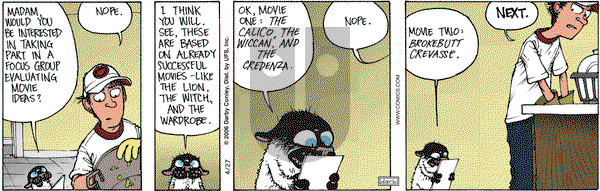 Get Fuzzy on Thursday April 27, 2006 Comic Strip