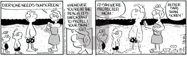 Drabble on Wednesday July 27, 2005 Comic Strip