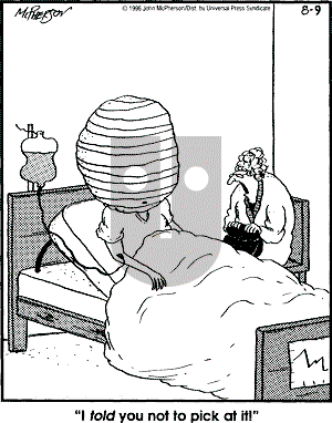 Close to Home - Thursday August 9, 2001 Comic Strip