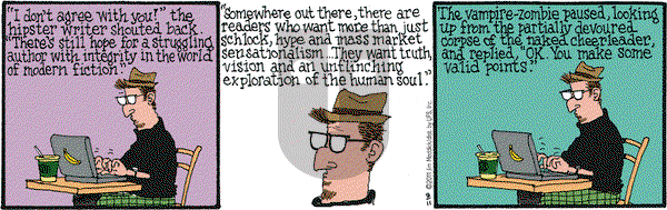 Monty on Friday March 11, 2011 Comic Strip