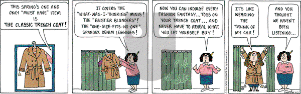 Cathy Classics on Saturday April 3, 2010 Comic Strip