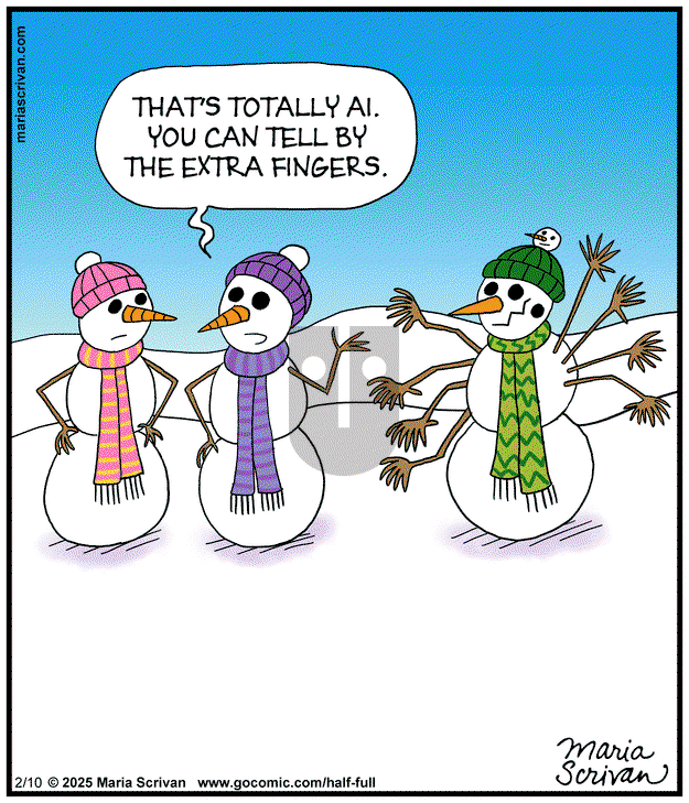 Half Full on Monday February 10, 2025 Comic Strip