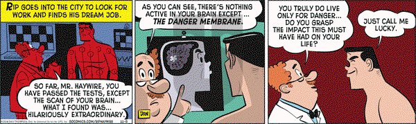 Rip Haywire on Wednesday November 5, 2014 Comic Strip