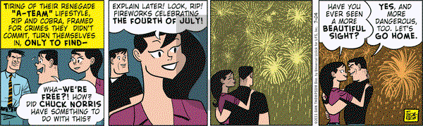 Rip Haywire on Monday July 4, 2011 Comic Strip