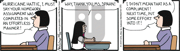 The Born Loser on Thursday October 10, 2019 Comic Strip