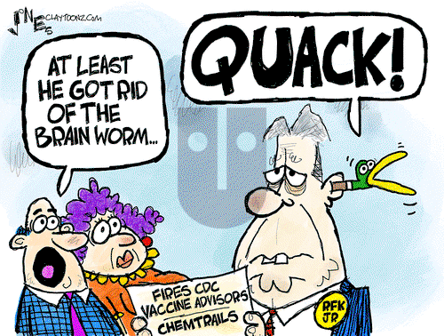 Clay Jones on Friday June 13, 2025 Comic Strip