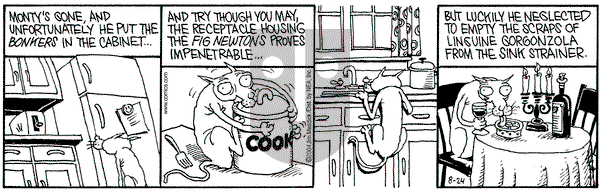 Monty on Tuesday August 24, 2004 Comic Strip