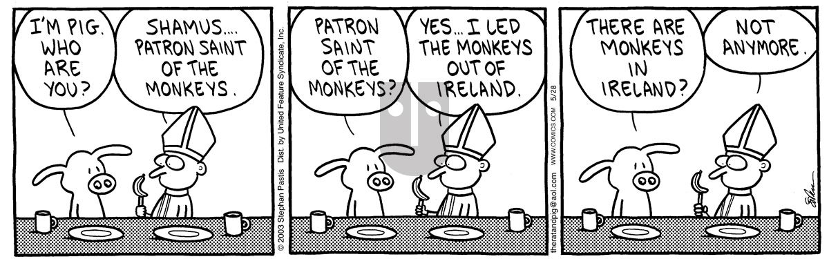 Pearls Before Swine - Wednesday May 28, 2003 Comic Strip