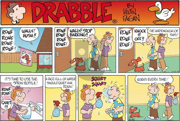 Drabble on Sunday March 23, 2025 Comic Strip