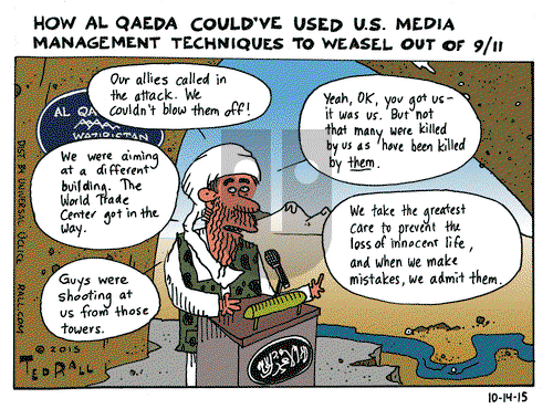 Ted Rall on Wednesday October 14, 2015 Comic Strip