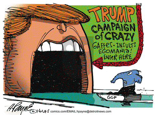 Henry Payne on Friday June 10, 2016 Comic Strip