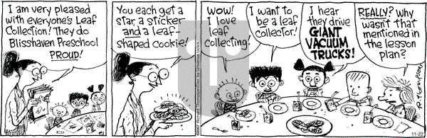 Cul de Sac on Thursday November 22, 2012 Comic Strip