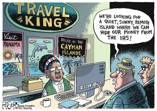 Rob Rogers on Sunday April 17, 2016 Comic Strip
