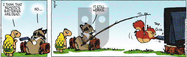 Over the Hedge on Saturday July 5, 2014 Comic Strip