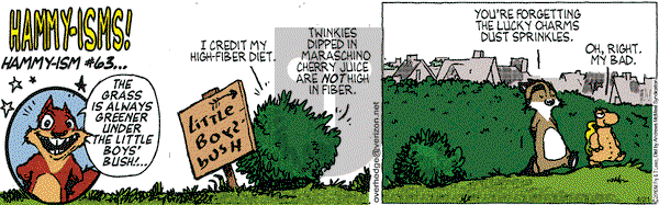 Over the Hedge on Friday April 21, 2017 Comic Strip