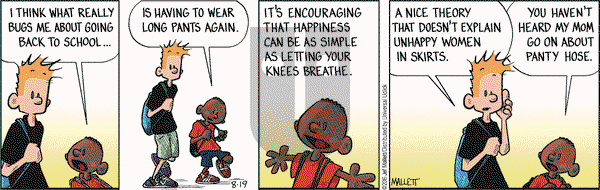 Frazz on Friday August 19, 2016 Comic Strip