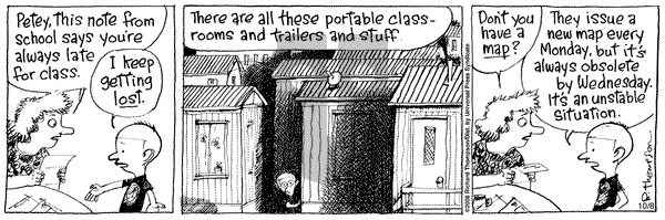 Cul de Sac on Wednesday October 8, 2008 Comic Strip