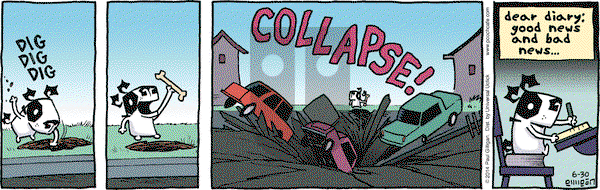 Pooch Cafe on Monday June 30, 2014 Comic Strip