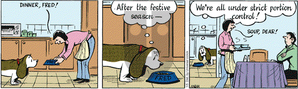 Fred Basset on Saturday January 5, 2013 Comic Strip