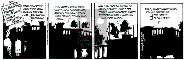 Doonesbury on Thursday November 5, 1992 Comic Strip