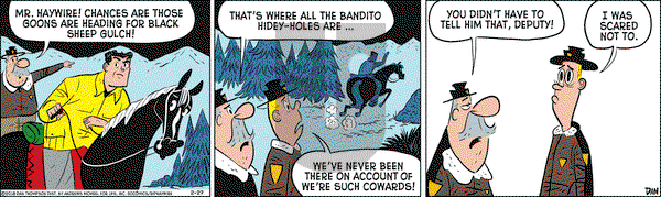 Rip Haywire on Tuesday February 27, 2018 Comic Strip