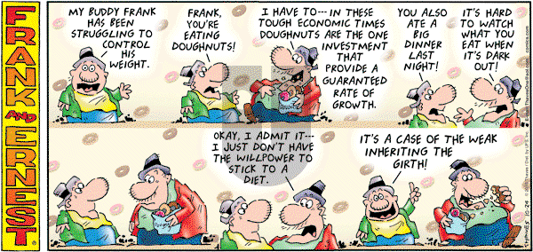 Frank and Ernest on Sunday October 24, 2010 Comic Strip