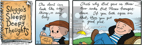 Nancy on Thursday October 19, 2017 Comic Strip