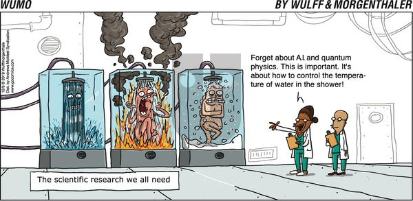 WuMo on Sunday December 8, 2019 Comic Strip