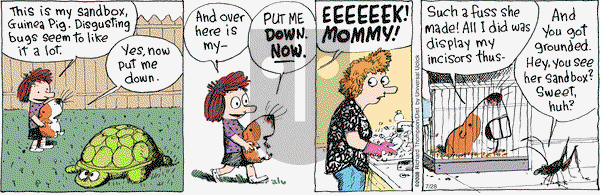 Cul de Sac on Saturday July 28, 2012 Comic Strip