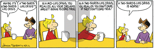 Arlo and Janis on Wednesday November 28, 2007 Comic Strip