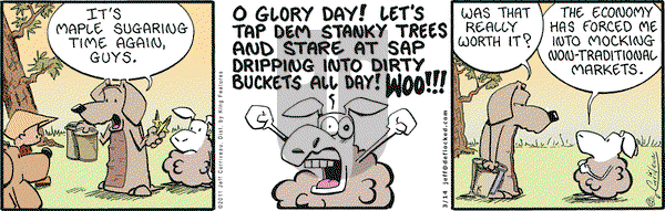 DeFlocked on Monday March 14, 2011 Comic Strip