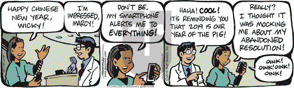 JumpStart on Tuesday February 5, 2019 Comic Strip