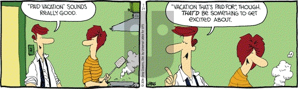 The Buckets on Thursday July 24, 2014 Comic Strip