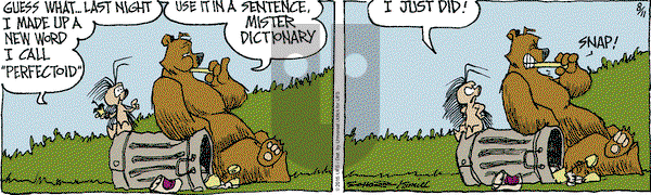 The Grizzwells on Tuesday August 11, 2015 Comic Strip